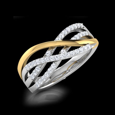 Lyla Contour Diamond Band Lyla Contour Diamond Band