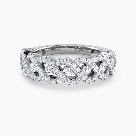 Sophia Wave Diamond Band