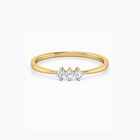 Alaina 3-Stone Diamond Ring Alaina 3-Stone Diamond Ring