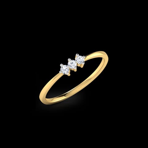 Alaina 3-Stone Diamond Ring Alaina 3-Stone Diamond Ring