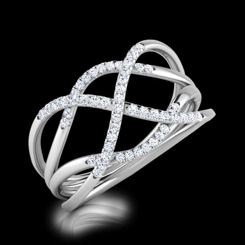 Anya Interwoven Diamond Ring Anya Interwoven Diamond Ring