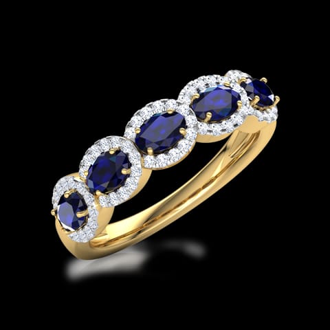 Azura Interlinked Diamond Ring Azura Interlinked Diamond Ring