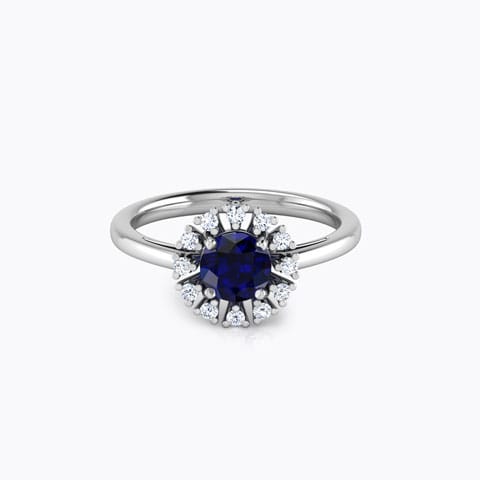 Azura Halo Diamond Ring