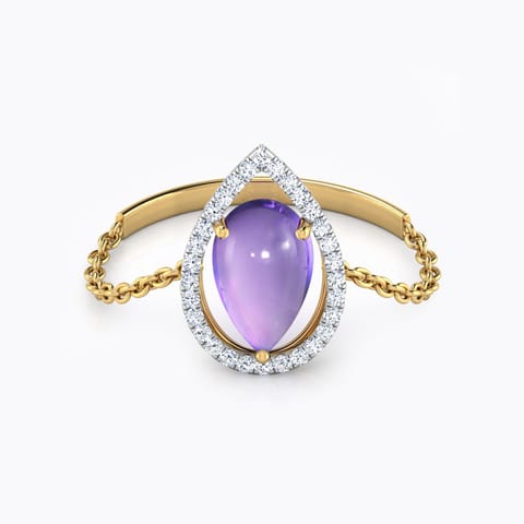 Iris Pear Ring