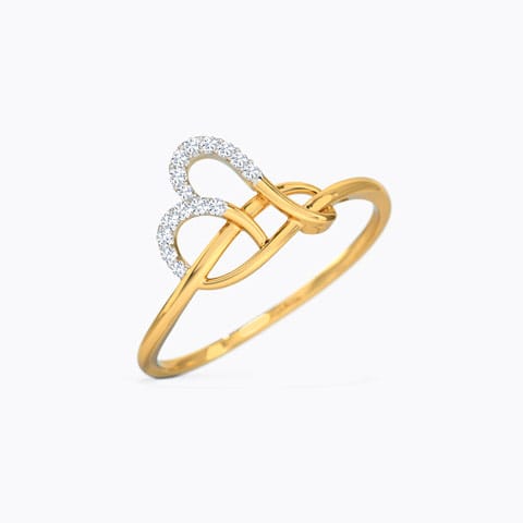 Terry Heart Twine Diamond Ring Terry Heart Twine Diamond Ring