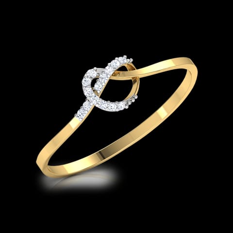 Silvia Love Knot Diamond Ring Silvia Love Knot Diamond Ring