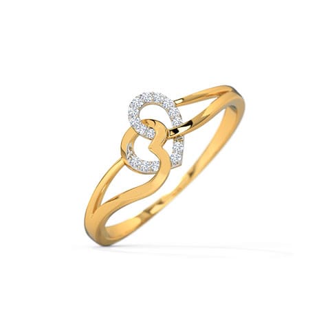 Ruth Hug Heart Diamond Ring Ruth Hug Heart Diamond Ring