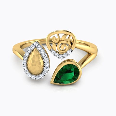 Alba Hammered Ring Alba Hammered Ring