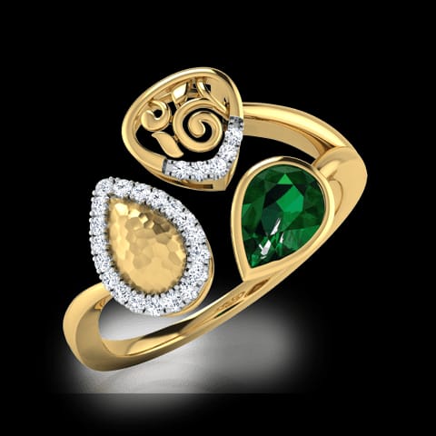 Alba Hammered Ring Alba Hammered Ring