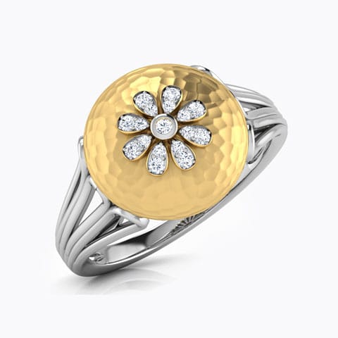 Algisa Hammered Ring Algisa Hammered Ring