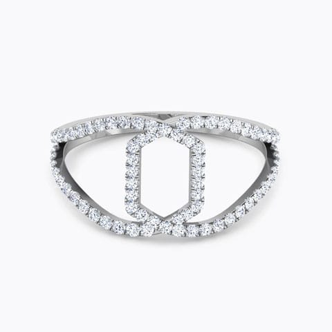 Hexagon Loop Wide Band Hexagon Loop Wide Band