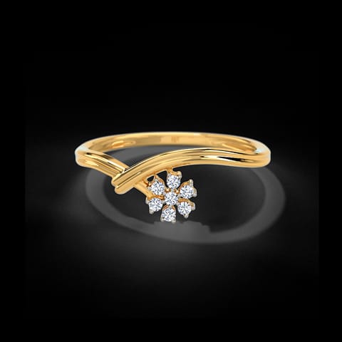 Floral Hold Diamond Ring Floral Hold Diamond Ring