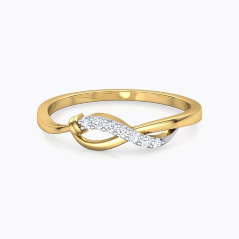 Twist Glim Diamond Ring Twist Glim Diamond Ring