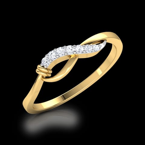 Twist Glim Diamond Ring Twist Glim Diamond Ring