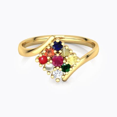 Parvati Navratna Diamond Ring Parvati Navratna Diamond Ring