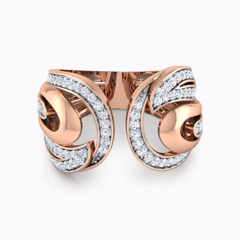 Crescent Fashion Diamond Ring Crescent Fashion Diamond Ring