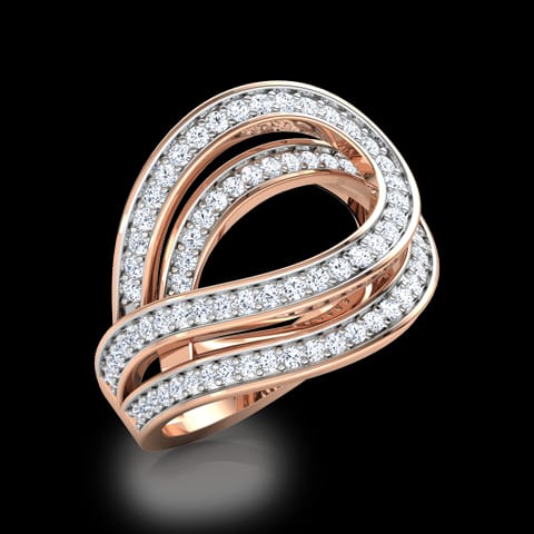 Loop Fashion Diamond Ring Loop Fashion Diamond Ring