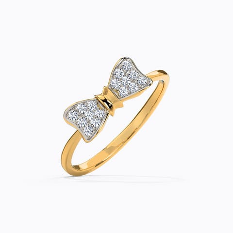 Cute Bow Diamond Ring Cute Bow Diamond Ring