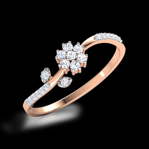 Floret Leaf Diamond Ring Floret Leaf Diamond Ring