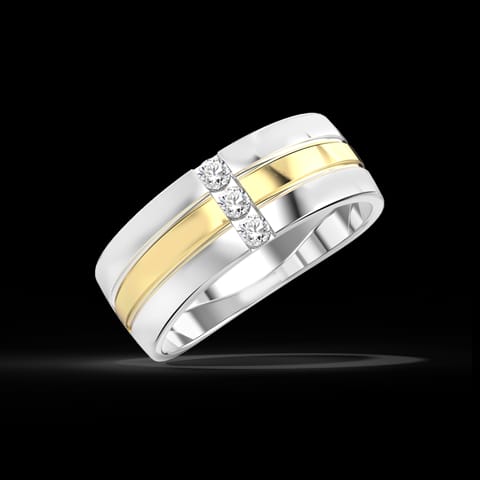Scott Grooved Diamond Band Scott Grooved Diamond Band