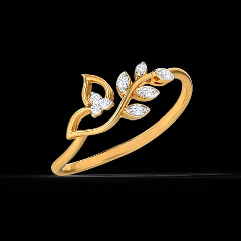 Classic Leaves Diamond Ring Classic Leaves Diamond Ring