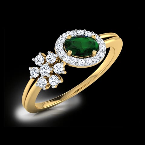 Greenish Starlight Ring Greenish Starlight Ring