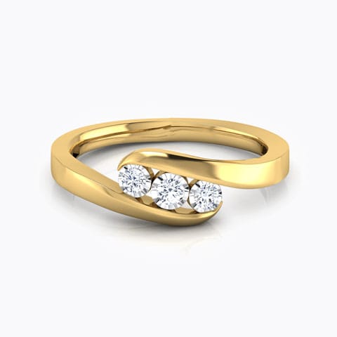 Tri Miracle Plate Ring