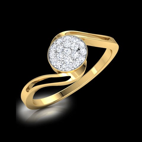 Clustered Orb Diamond Ring Clustered Orb Diamond Ring