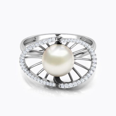 Divine Pearl Diamond Ring Divine Pearl Diamond Ring