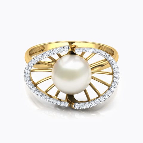 Divine Pearl Diamond Ring Divine Pearl Diamond Ring