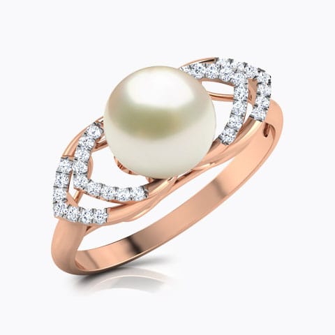 Gracious Pearl Diamond Ring Gracious Pearl Diamond Ring