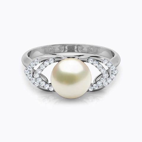 Gracious Pearl Diamond Ring Gracious Pearl Diamond Ring