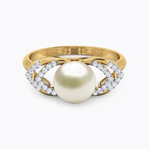 Gracious Pearl Diamond Ring Gracious Pearl Diamond Ring