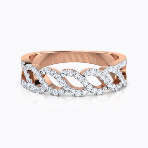 Twine Diamond Band Twine Diamond Band
