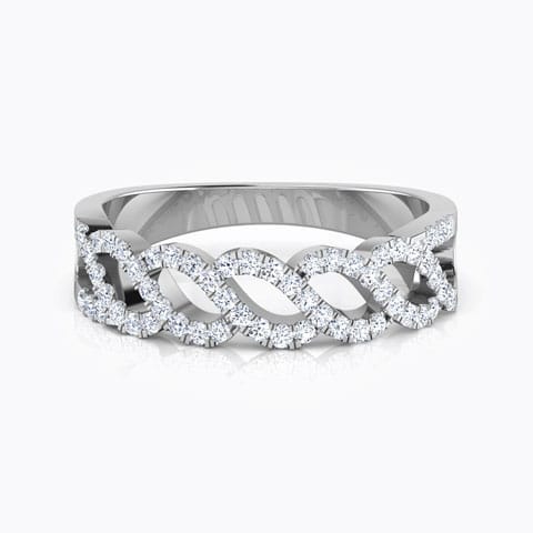 Twine Diamond Band Twine Diamond Band