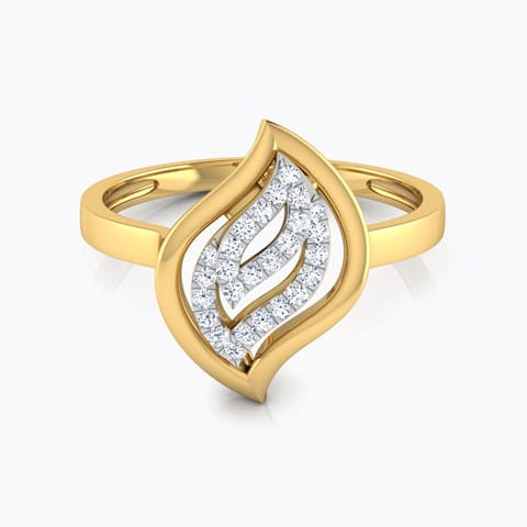 Leaf in Leaf Ring Leaf in Leaf Ring