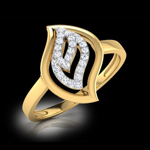 Leaf in Leaf Ring Leaf in Leaf Ring