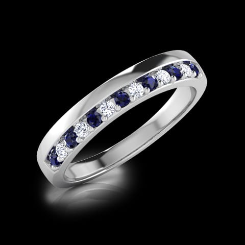 Basic Linear Diamond Band