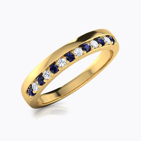 Basic Linear Diamond Band Basic Linear Diamond Band