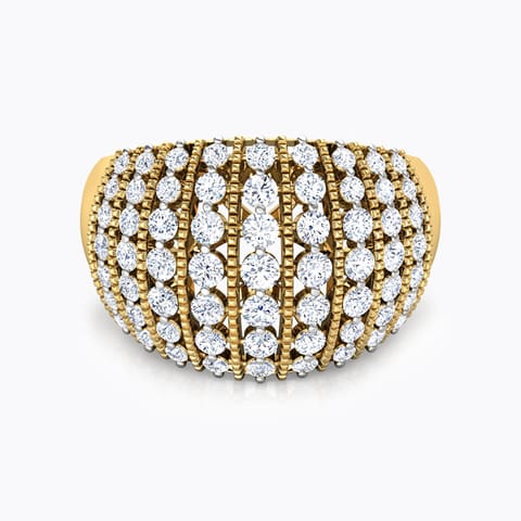 Multi Tier Diamond Band