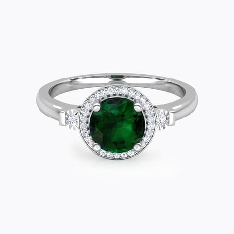 Halo Miracle Plate Ring