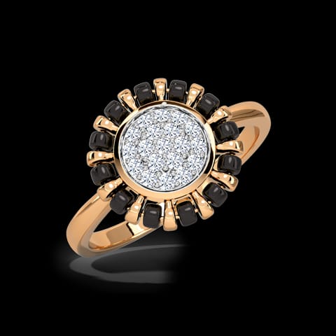 Paavi Mangalsutra Diamond Ring