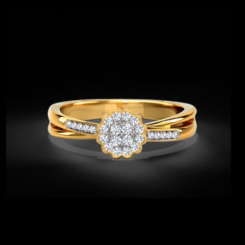 Twine Floret Diamond Ring Twine Floret Diamond Ring