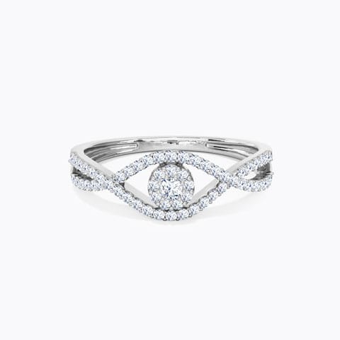 Twine Cluster Diamond Ring Twine Cluster Diamond Ring