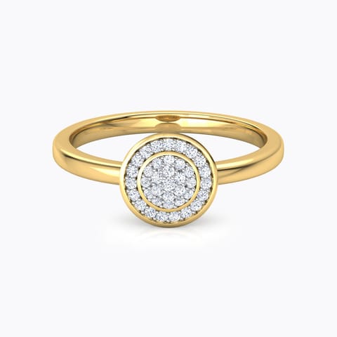Convex Cluster Diamond Ring Convex Cluster Diamond Ring
