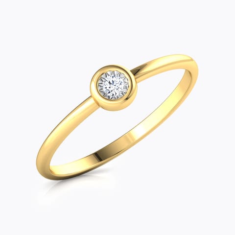 Dainty Miracle Plate Ring