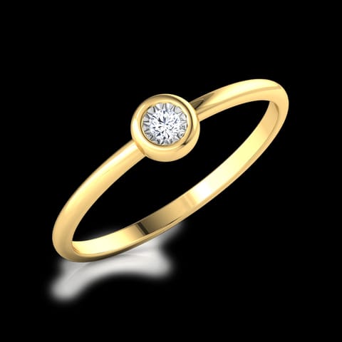 Dainty Miracle Plate Ring