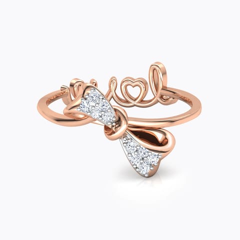 Bow Love Diamond Ring Bow Love Diamond Ring