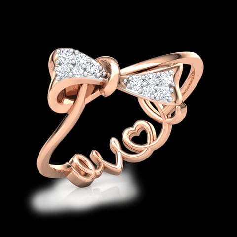Bow Love Diamond Ring Bow Love Diamond Ring