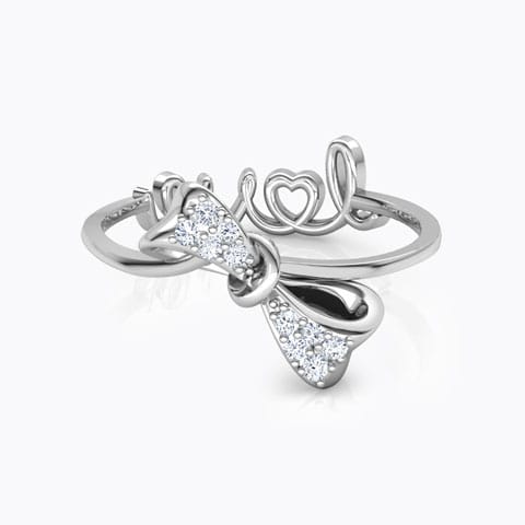 Bow Love Diamond Ring Bow Love Diamond Ring